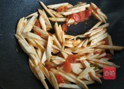 番茄肉丝茭白汤的做法图解11