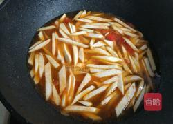 番茄肉丝茭白汤的做法图解12