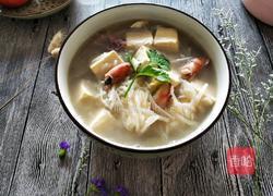 萝卜墨斗豆腐汤的做法图解12