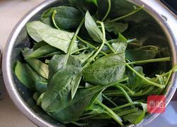 菠菜丸子粉丝汤的做法图解1