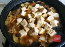 白菜五花肉炖冻豆腐的做法图解16