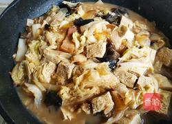 白菜五花肉炖冻豆腐的做法图解18