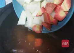 Illustration of how to make radish and mutton soup 8