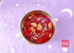 核桃芝麻养生汤的做法图解11