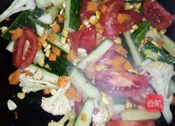 五彩焖面的做法图解6