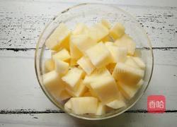 海底椰苹果百合甜汤的做法图解4