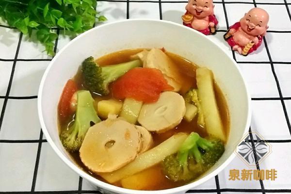 土豆咸汤图片