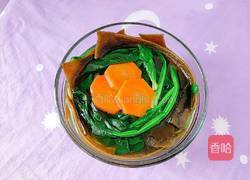 菠菜胡萝卜海带汤的做法图解14