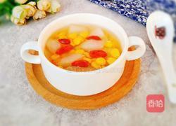 甜玉米梨子糖水的做法图解9