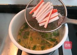 蟹柳豆芽汤的做法图解13