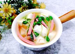 黑豆芽豆腐汤