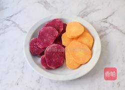 红糖酒酿双色小圆子的做法图解2