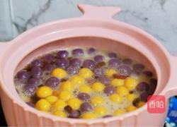 红糖酒酿双色小圆子的做法图解14