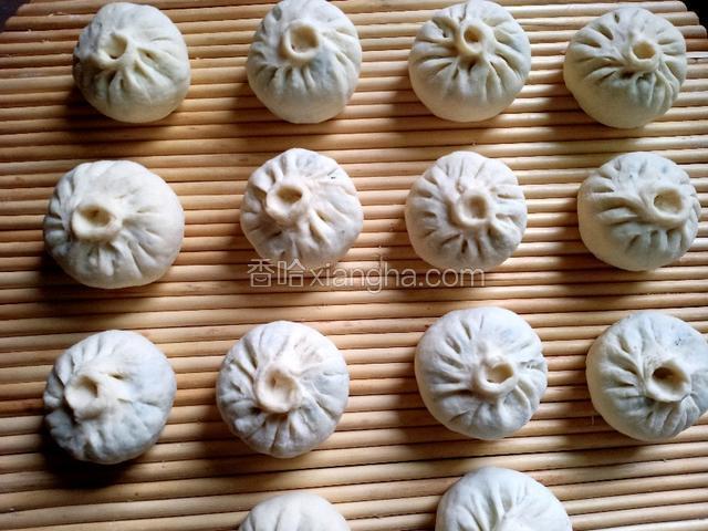 全部做好，盖上一块干净的布，二次发酵20分钟左右。
