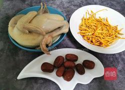 虫草花炖鸡汤的做法图解3