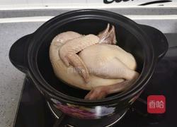 虫草花炖鸡汤的做法图解4