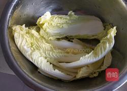 娃娃菜五花肉炖干豆腐的做法图解3