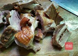香菜鸭肉宽面的做法图解5