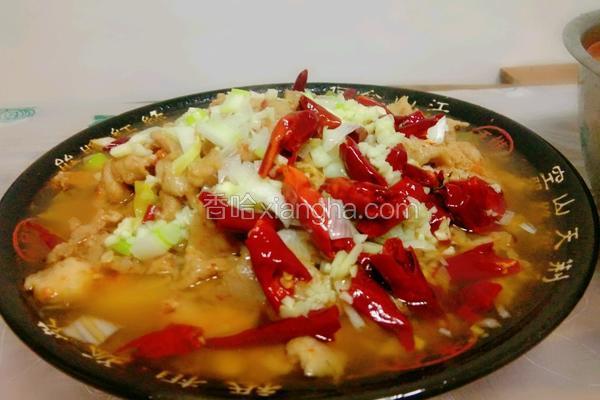 家常水煮肉片