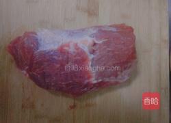 家常水煮肉片的做法图解1