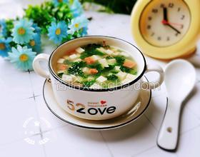 菠菜豆腐湯