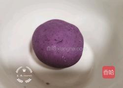 醪糟紫薯圆子汤的做法图解3