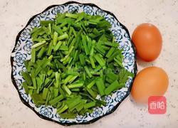 韭菜煎鸡蛋的做法图解1