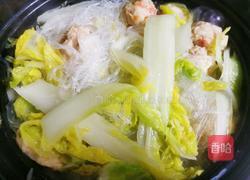 粉丝白菜丸子煲的做法图解7