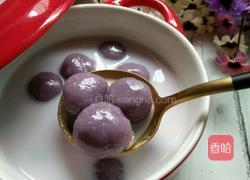 奶香紫薯汤圆的做法图解10
