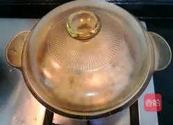 Osmanthus, coconut milk and lotus seed soup recipe 7