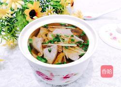 猪肝汤的做法图解14