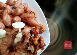 核桃花生牛奶的做法图解4