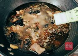 木耳酸菜粉丝老鸭汤的做法图解17