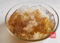 桃胶皂角米雪燕羹的做法图解1