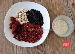 红豆莲子羹的做法图解1