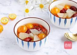 冰糖雪梨金桔饮的做法图解7