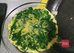 菠菜鸡蛋饼的做法图解8
