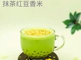 奶茶热饮｜抹茶红豆香米的做法[图]