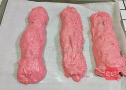 火龙果面包(不用揉出手膜)的做法图解13