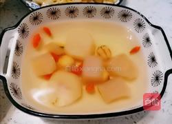 马蹄莲子百合雪梨糖水的做法图解9