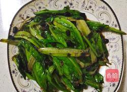 蒜蓉豆豉油麦菜的做法图解6