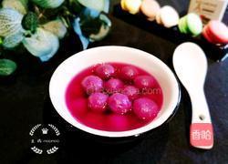 紫薯糯米圆子汤的做法图解10