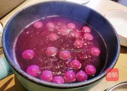 紫薯糯米圆子汤的做法图解9