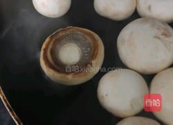 煎口蘑的做法图解4