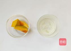 7个月加宝宝辅食：鸡汤南瓜米糊的做法图解1