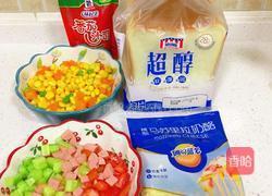 简单美味的土司披萨的做法