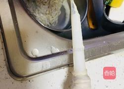 脆皮炸鸡肉和猪肉小肠的做法图解5