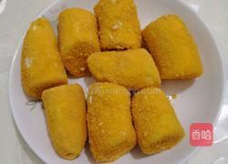 炸香蕉段的做法图解6