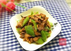 尖椒拆骨肉的做法图解1