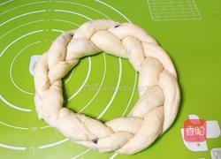 冬季—圣诞花环面包的做法图解16